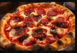 Meat Sweats signature pizza from WTF Pizza, a wood-fired pizza truck serving St. Pete and Tampa Bay