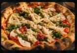 Toots signature pizza from WTF Pizza, a wood-fired pizza truck serving St. Pete and Tampa Bay